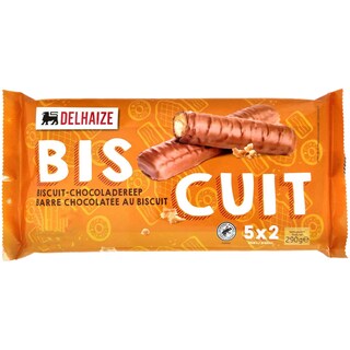 Delhaize | Batoane cu biscuiti si ciocolata 5x58g