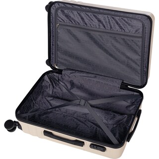 French Bull | Geanta de voiaj cu roti, Sampanie, 34x23.5x56cm