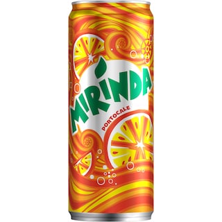 Mirinda | Bautura racoritoare carbogazoasa cu suc de portocale 330ml