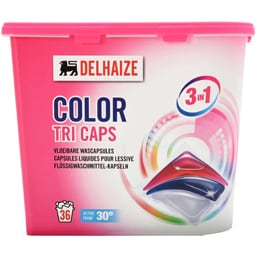 Detergent Color Tri Caps, 36 capsule