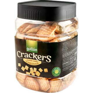 Gullon | Crackers cu aroma de branza cheddar 250g
