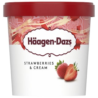 Haagen-Dazs | Inghetata de capsuni si frisca 80g