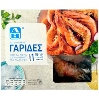 AB | Creveti intregi 15-18 bucati 500g