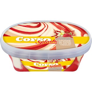 Corso | Splash | Inghetata vanilie si capsuni 505g