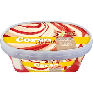 Corso | Splash | Inghetata vanilie si capsuni 505g