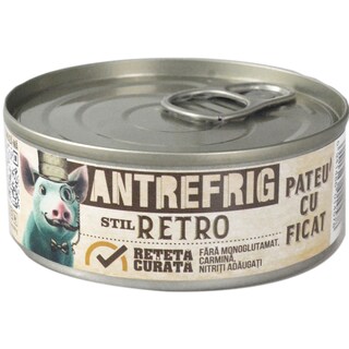 Antrefrig | Pate ficat de porc stil retro 100g
