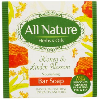 All Nature | Sapun solid Honey&Linden Blossom 100g