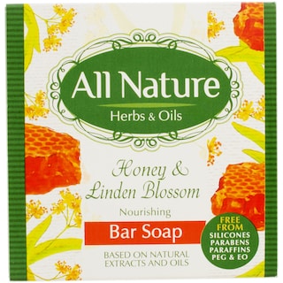 All Nature | Sapun solid Honey&Linden Blossom 100g