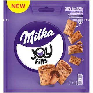 Milka | Pernite umplute cu crema de ciocolata Joy fills 90g