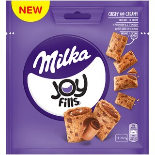 Milka | Pernite umplute cu crema de ciocolata Joy fills 90g