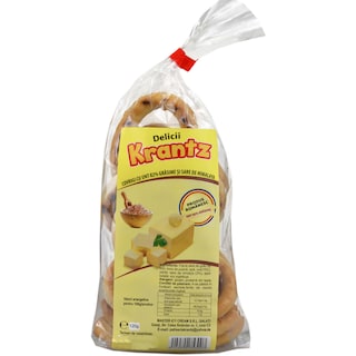 Krantz | Covrigi crocanti cu unt 82% grasime si sare de Himalaya 120g