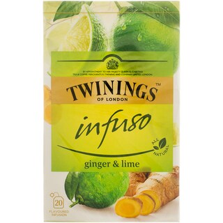 Twinings | Ceai infuzie cu ghimbir si lime 20x1.5g