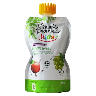 Nature's Promise Kids | Suc de fructe din mere si struguri 200ml