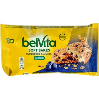 BelVita Breakfast | Soft Bakes | Biscuiti cu afine si musli 50g