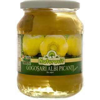 Naturavit | Gogosari albi picanti in otet 680g