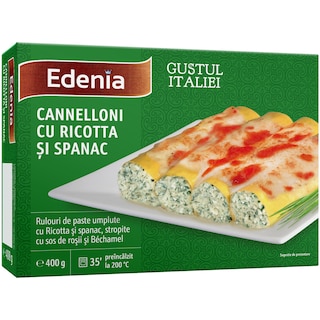 Edenia | Cannelloni cu Riccota si spanac 400g