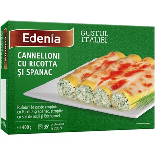 Edenia | Cannelloni cu Riccota si spanac 400g