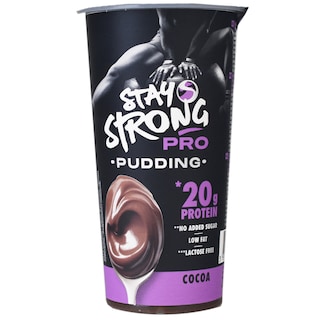 Stay Strong | Budinca proteica din lapte, cu cacao 200g