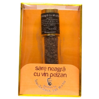 Bucataria lui Radu | Cartolina fiola cu sare neagra de vin peizan 8g