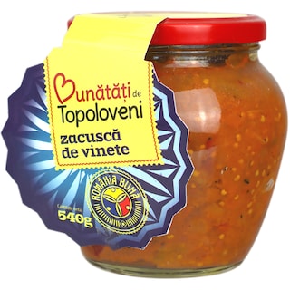 Bunatati de Topoloveni | Zacusca de vinete  540g