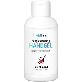 Crystal Hands | Gel igienizant maini 70% alcool 50ml