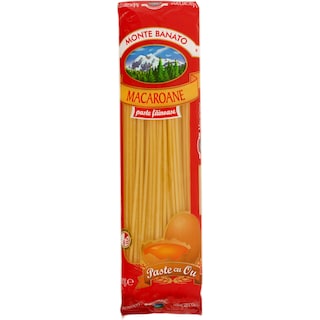 Monte Banato | Paste fainoase macaroane cu ou 300g