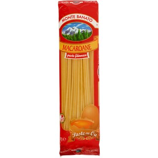 Monte Banato | Paste fainoase macaroane cu ou 300g
