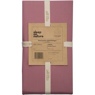 COCO-MAT | Husa pentru pilota, 200x220, roz