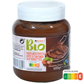 Delhaize Bio | Crema bio tartinabila cu alune de padure 400g