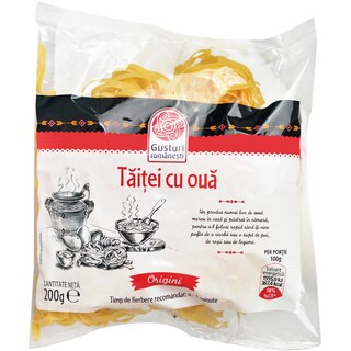 Gusturi romanesti | Taitei cu oua 200g