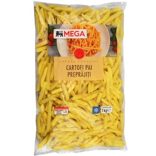 MEGA | Cartofi pai preprajiti si congelati 1kg