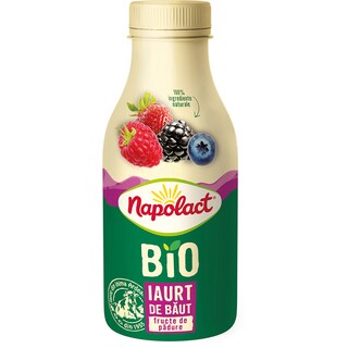 Napolact Bio | Iaurt de baut cu fructe padure 230ml