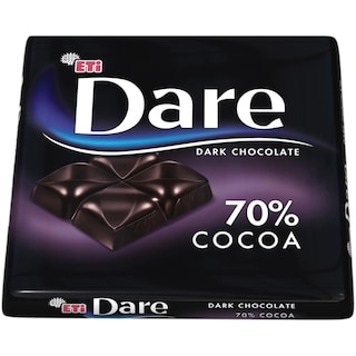 Dare | Ciocolata neagra 70% cacao 70g
