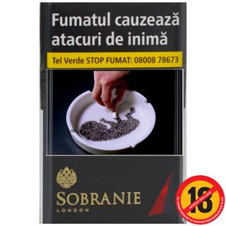 Sobranie | Tigari King Size Black