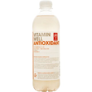 Vitamin Well | Apa cu vitamine cu aroma de piersici 500ml