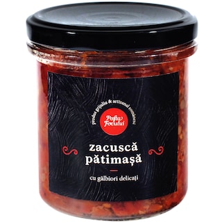 Pofta Focului | Zacusca patimasa cu galbiori delicati 300g