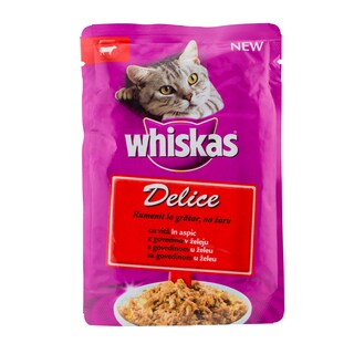 Whiskas | Hrana pentru pisici cu vita 85g