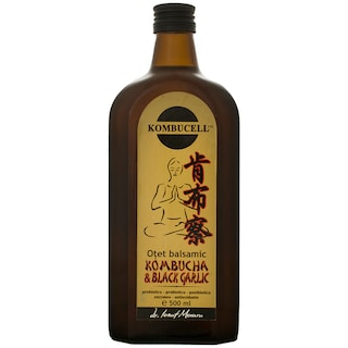 Kombucell | Otet kombucha si usturoi negru 500ml