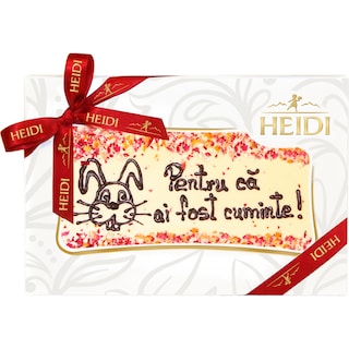 Heidi | Ciocolata alba cu mesaj  100g