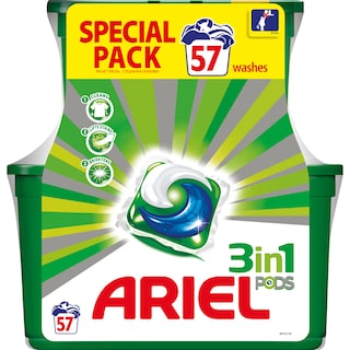 Ariel | Detergent pentru rufe pods, 57 spalari