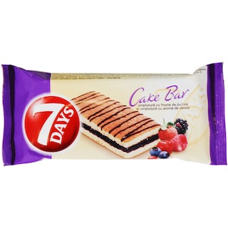7Days | Prajitura cu crema de fructe de padure 30g