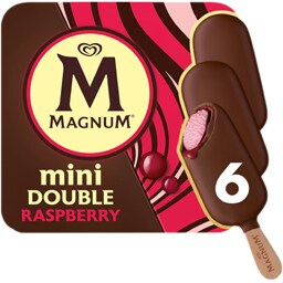 Magnum | Inghetata Mini Double Raspberry 6x60ml