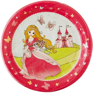 Susy Card | Farfurie carton Princess 23cm 8buc