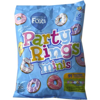 Fox's | Biscuiti glazurati Party Rings 6x21g