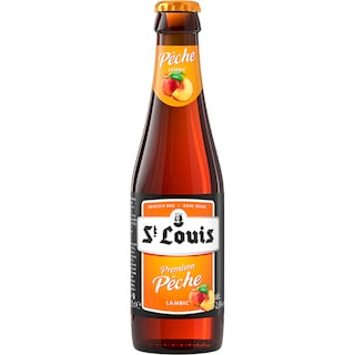 St Louis | Bere Lambic cu aroma de piersica 250ml