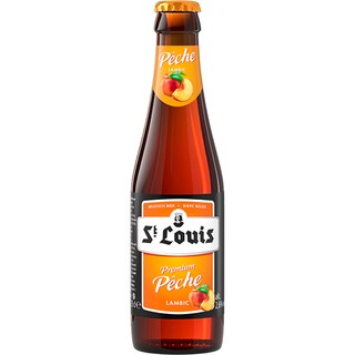 St Louis | Bere Lambic cu aroma de piersica 250ml