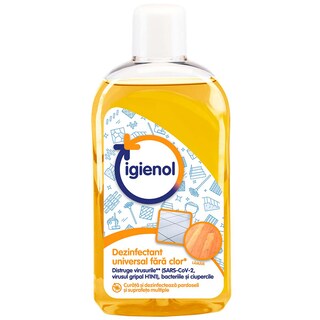 Igienol | Dezinfectant universal fara clor, cu parfum de lamaie 1L