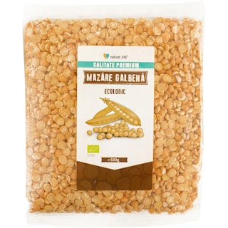 Nature 4 Life | Mazare galbena eco 500g