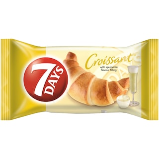 7Days | Croissant cu crema cu aroma de vin spumant 65g