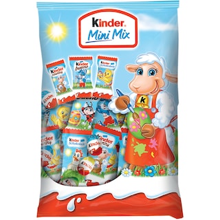 Kinder | Mini | Mix produse de Paste Kinder Countr,Maxi Chocolate,Bunny,Kinder Surprise 79g